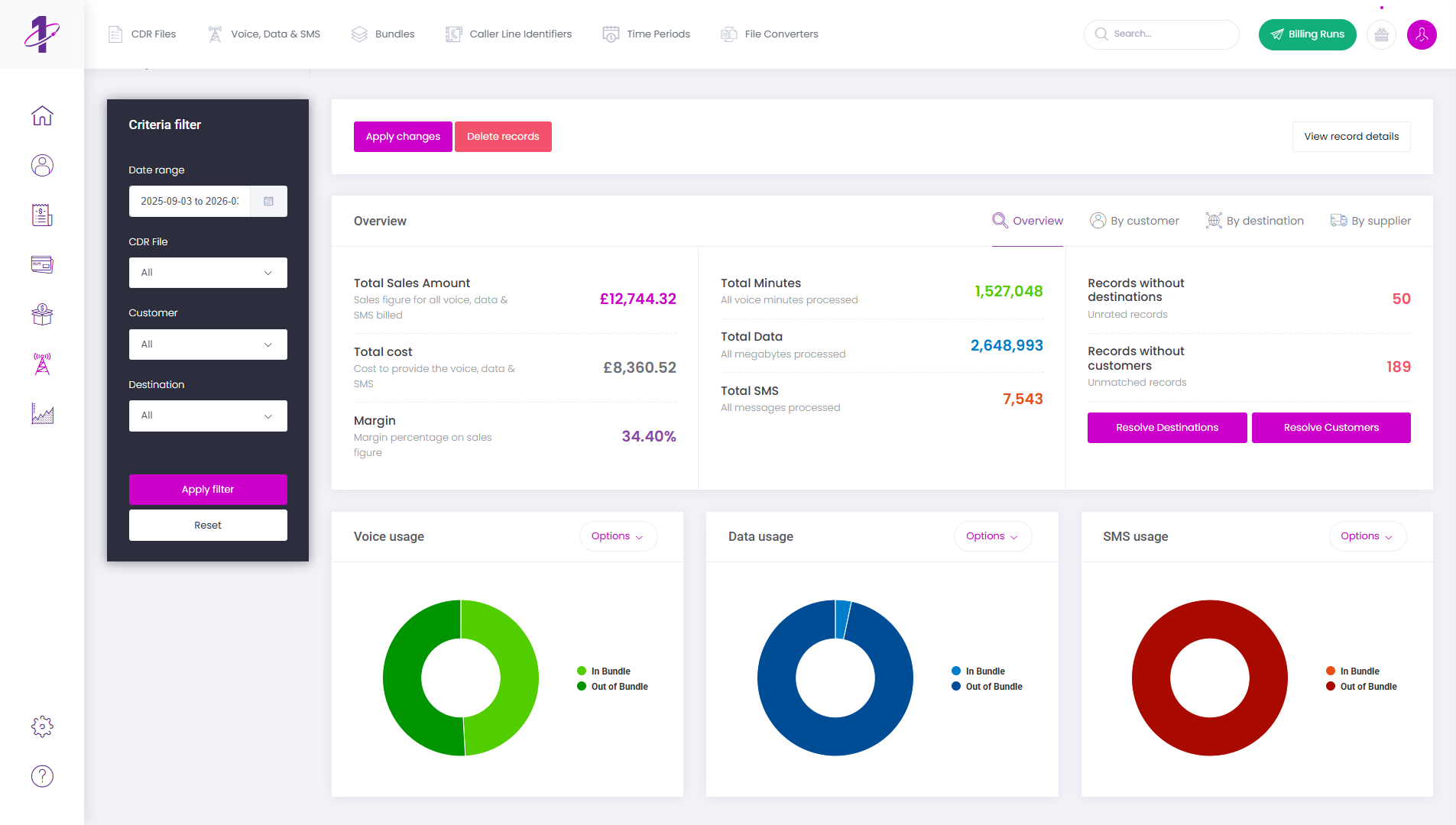 BillingBooth portal screenshot 1